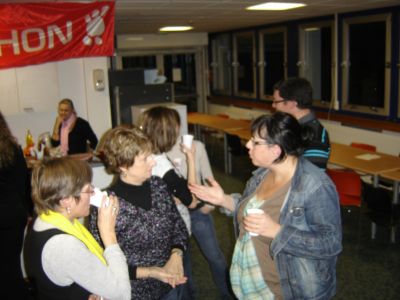 Allez, une petite pause repas pour reprendre des forces
