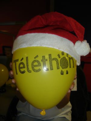 Le ballon TÃ©lÃ©thon de noÃ«l
