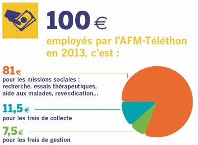 RÃ©partition des dons en 2013
